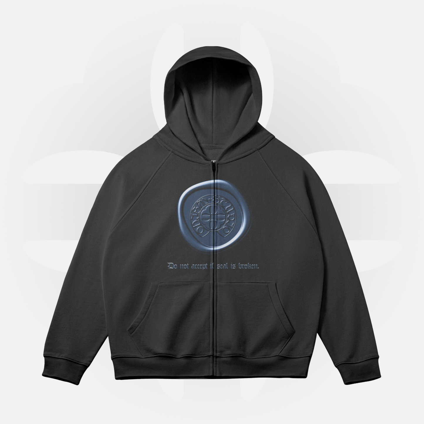 Stamp Zip-Hoodie