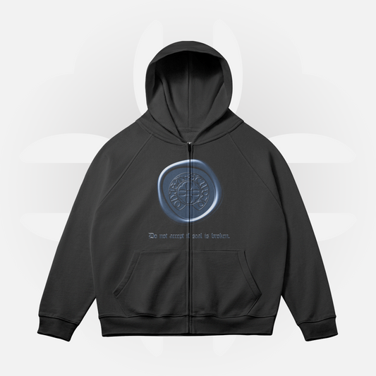 Stamp Zip-Hoodie